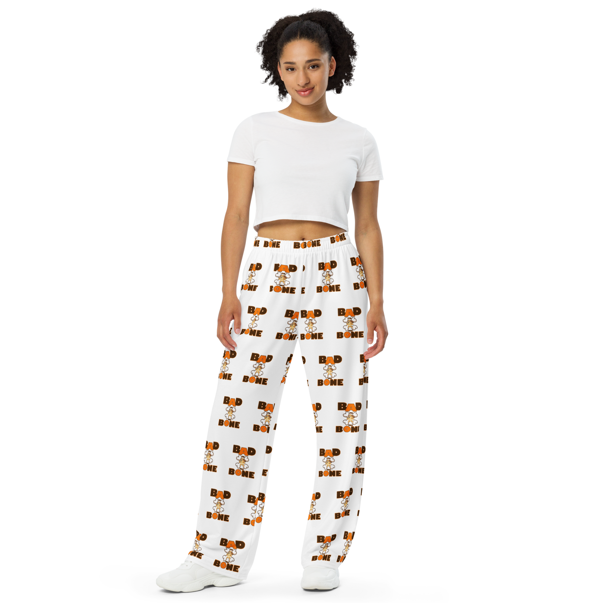 Bad to the Bone Unisex Wide-Leg Pants