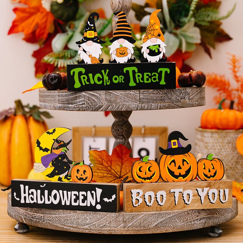 Assorted 2 - Piece Halloween Element Ornaments - Qreatrz Fashion and Design LLC