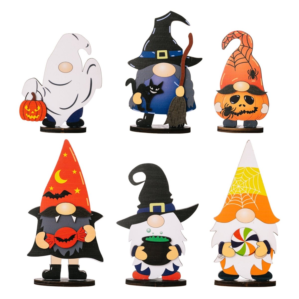 Assorted 2 - Piece Halloween Element Ornaments - Qreatrz Fashion and Design LLC