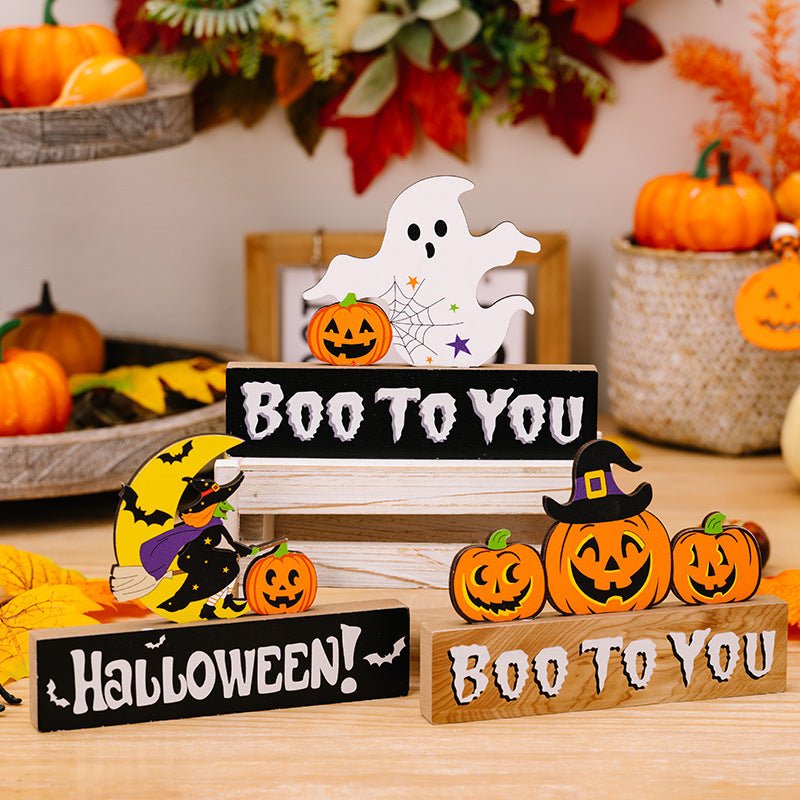 Assorted 2 - Piece Halloween Element Ornaments - Qreatrz Fashion and Design LLC