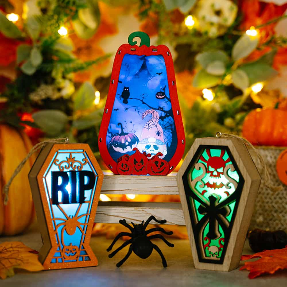 Assorted 2 - Piece Light - Up Hanging Widgets - Qreatrz Fashion and Design LLC