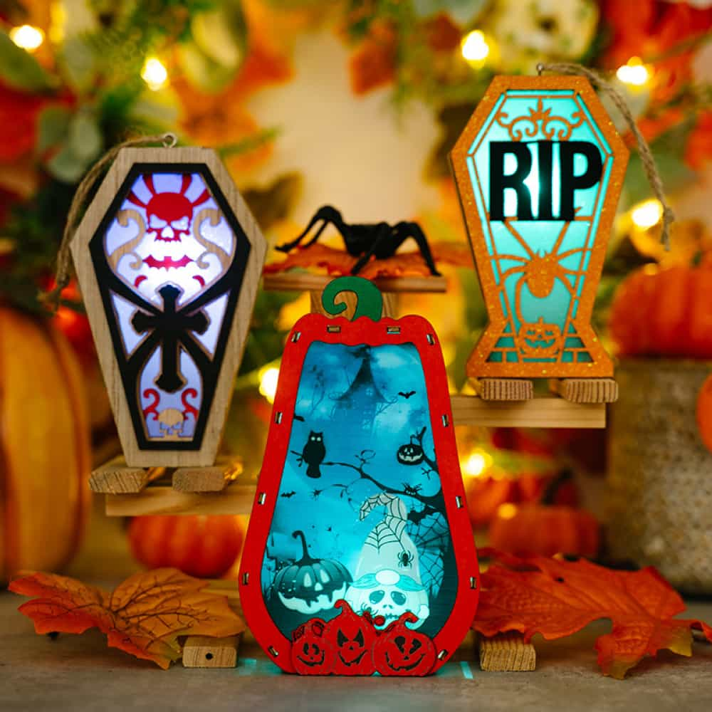 Assorted 2 - Piece Light - Up Hanging Widgets - Qreatrz Fashion and Design LLC