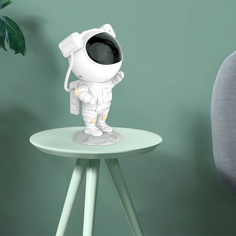 Astronaut Nightlight Starlight Projection Lamp Aurora Atmosphere Astronaut Creative Desk Lamp Starlight Projector - Qreatrz Fashion and Design LLC