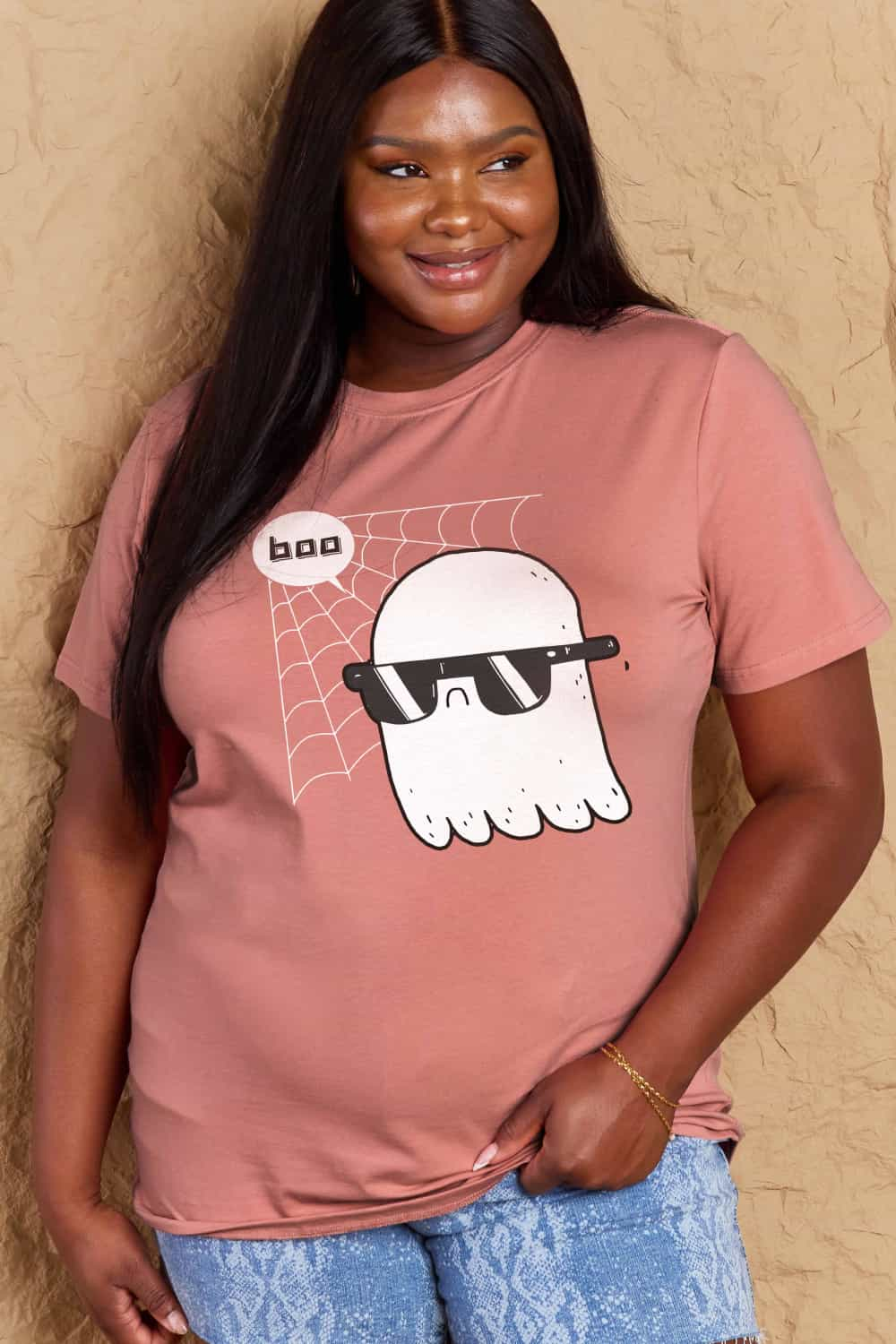 Simply Love Full Size BOO Graphic Cotton T-Shirt