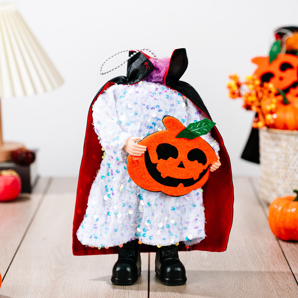 Dos piezas de adornos colgantes de lentejuelas para Halloween