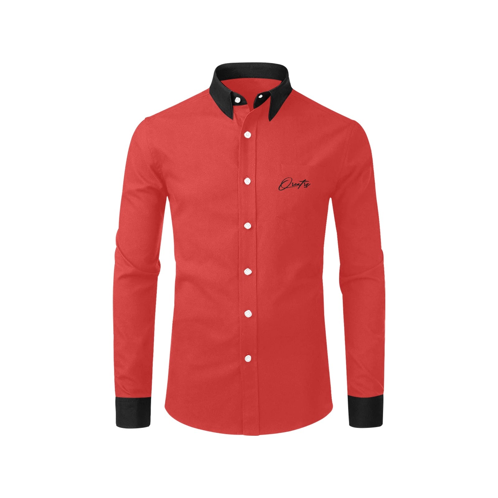 Qreatrz Red/Black Long Sleeve Shirt