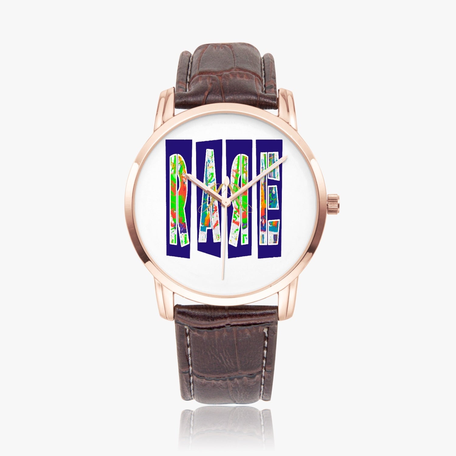 Rare Splatter Quartz watch