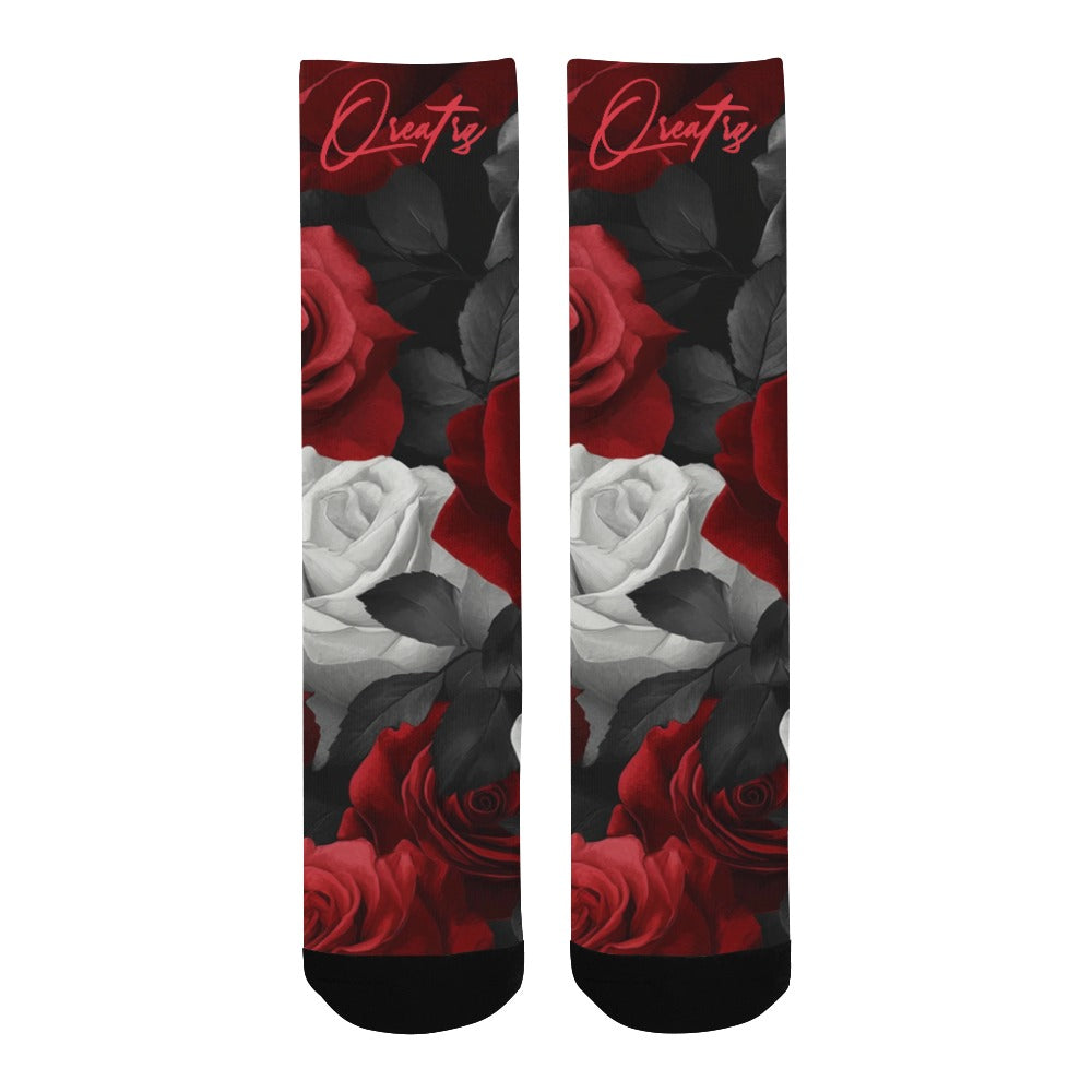 Qreatrz Roses Socks LIMITED EDITION