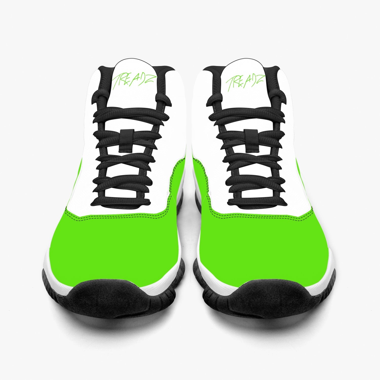 TREADZ Victory Green Basketball Sneakers