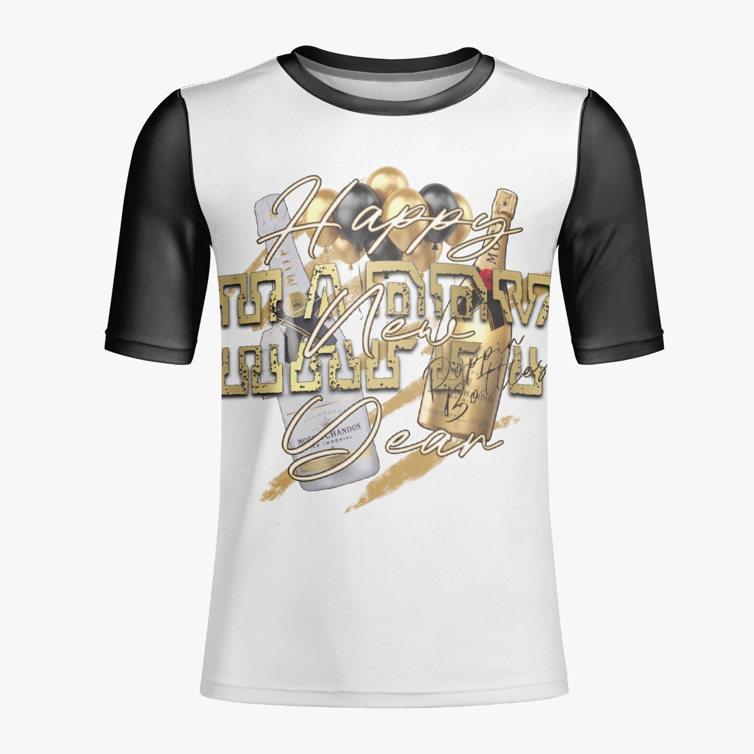 T-shirt unisexe du Nouvel An Poppin Bottles