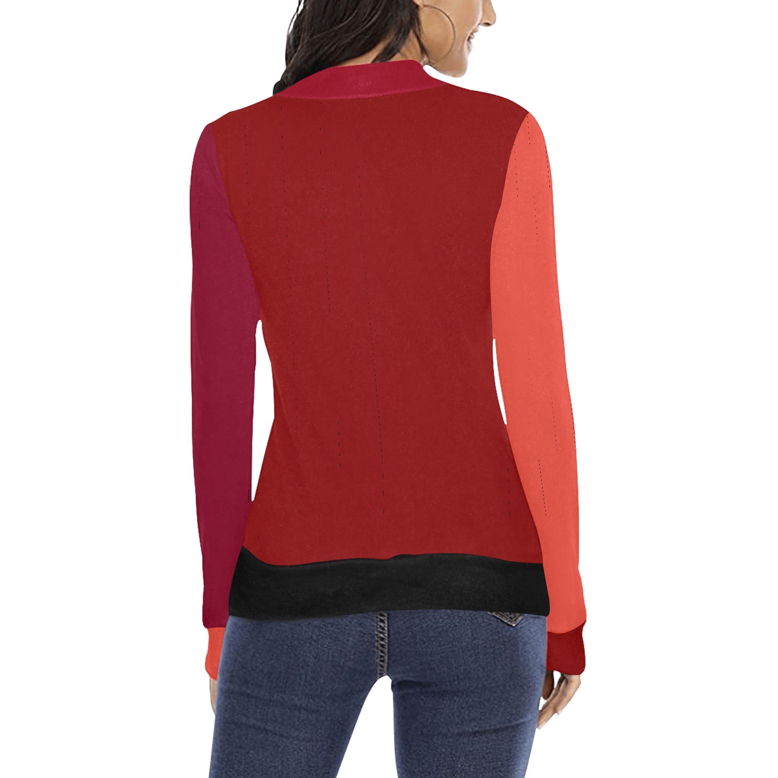 QREATRZ Linzo Neck Sweater