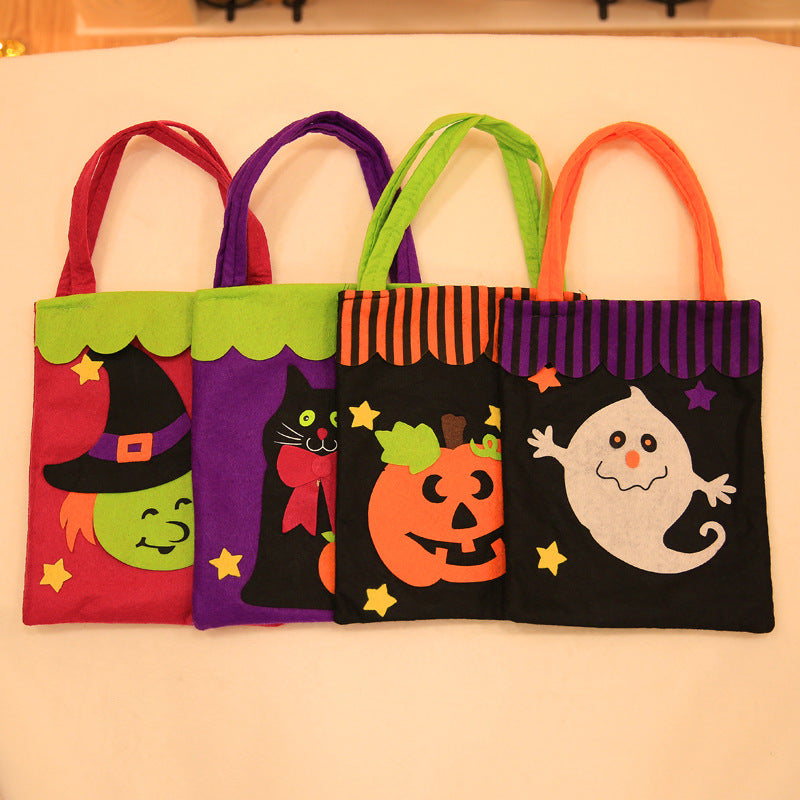 Assortiment de 2 sacs à main à motifs d'Halloween