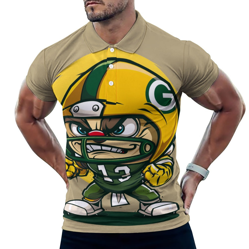 Polo de fan de la NFL Qreatrz