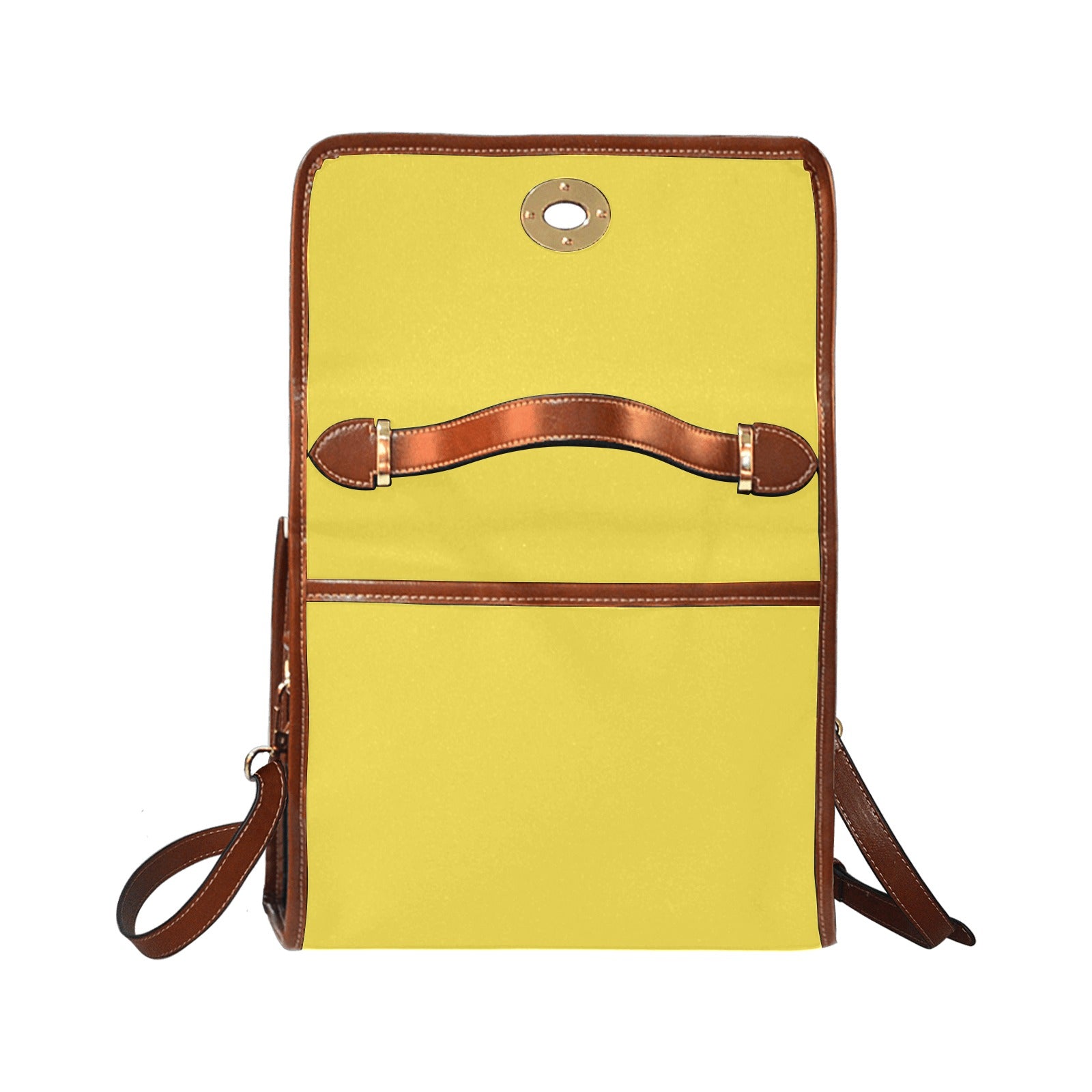 Canvas Bag-Brown Trim