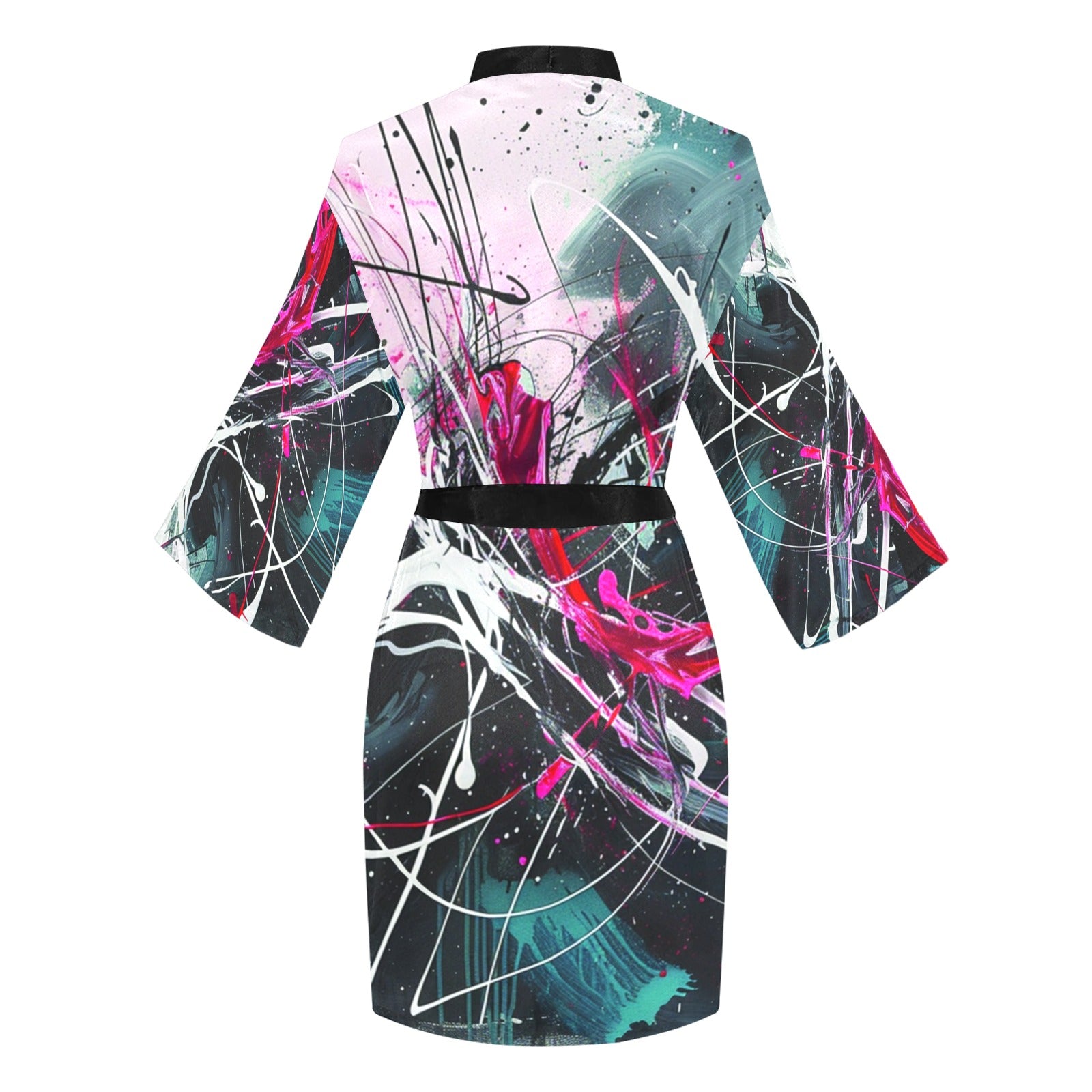 Qreatrz Women's Long Sleeve Kimono Robe