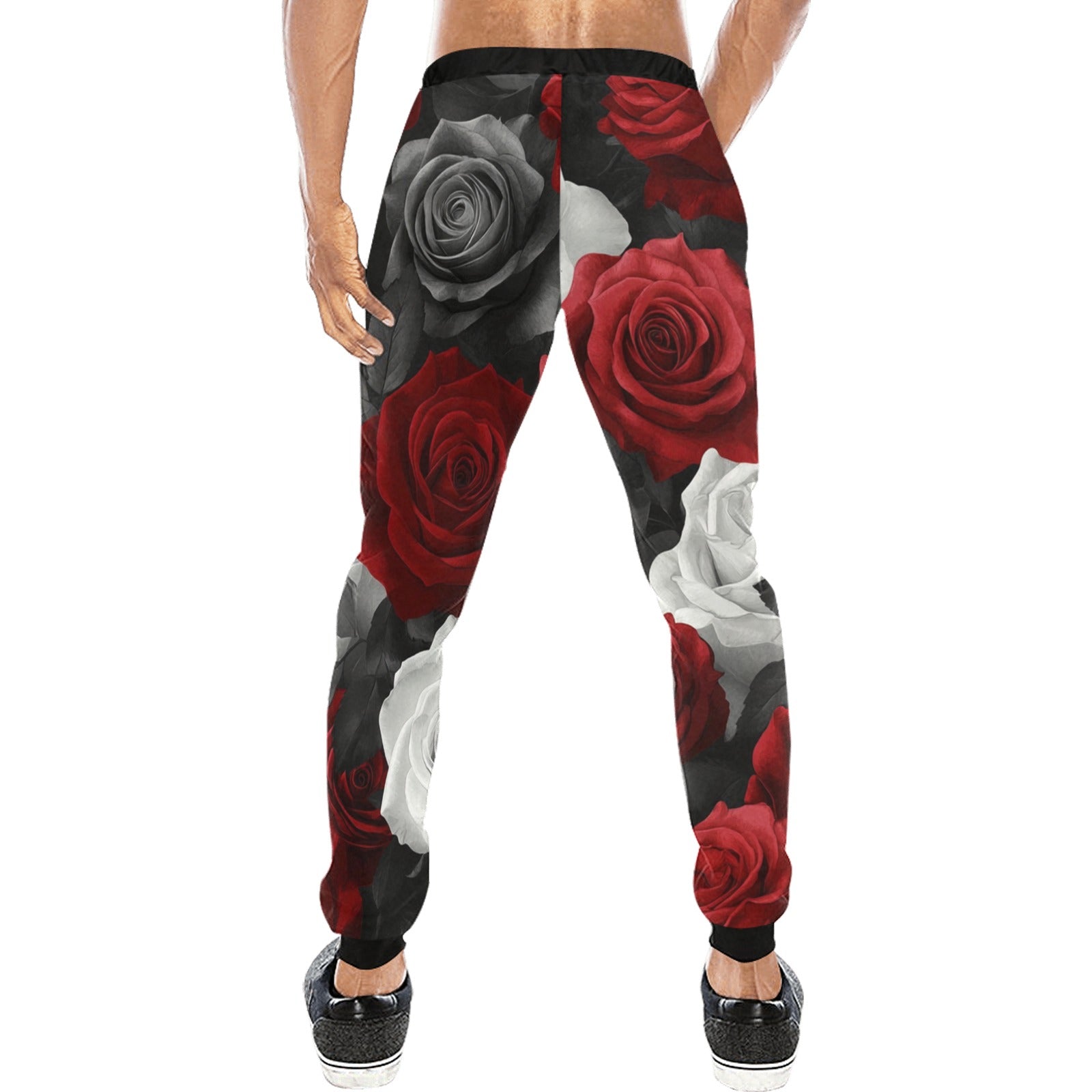 Qreatrz Roses Limited Edition Casual Baggy Slacks