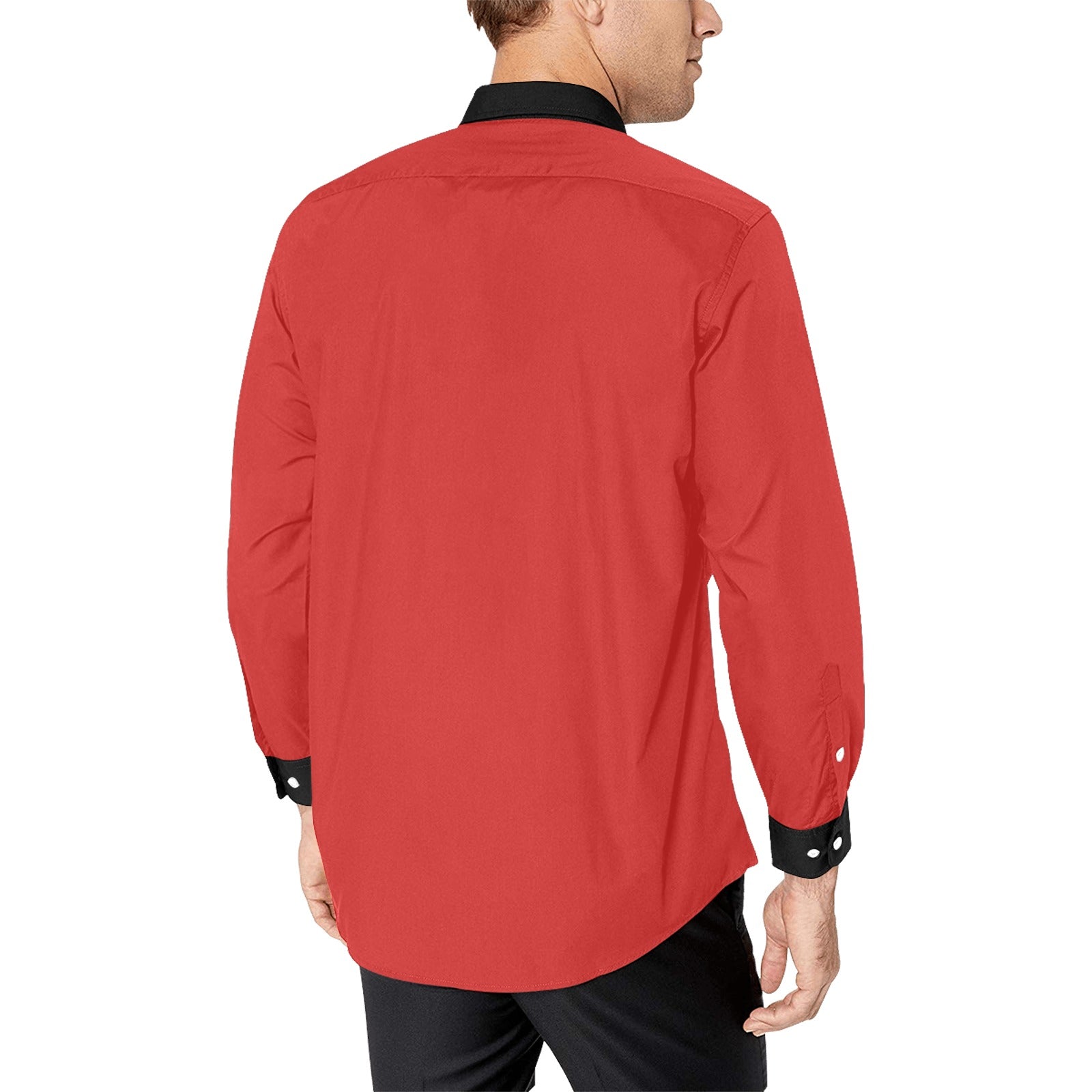 Qreatrz Red/Black Long Sleeve Shirt