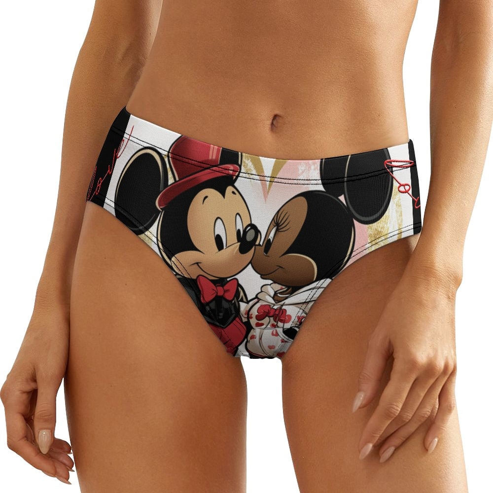 QREATRZ Loves Cute Women's Low Waist Panties