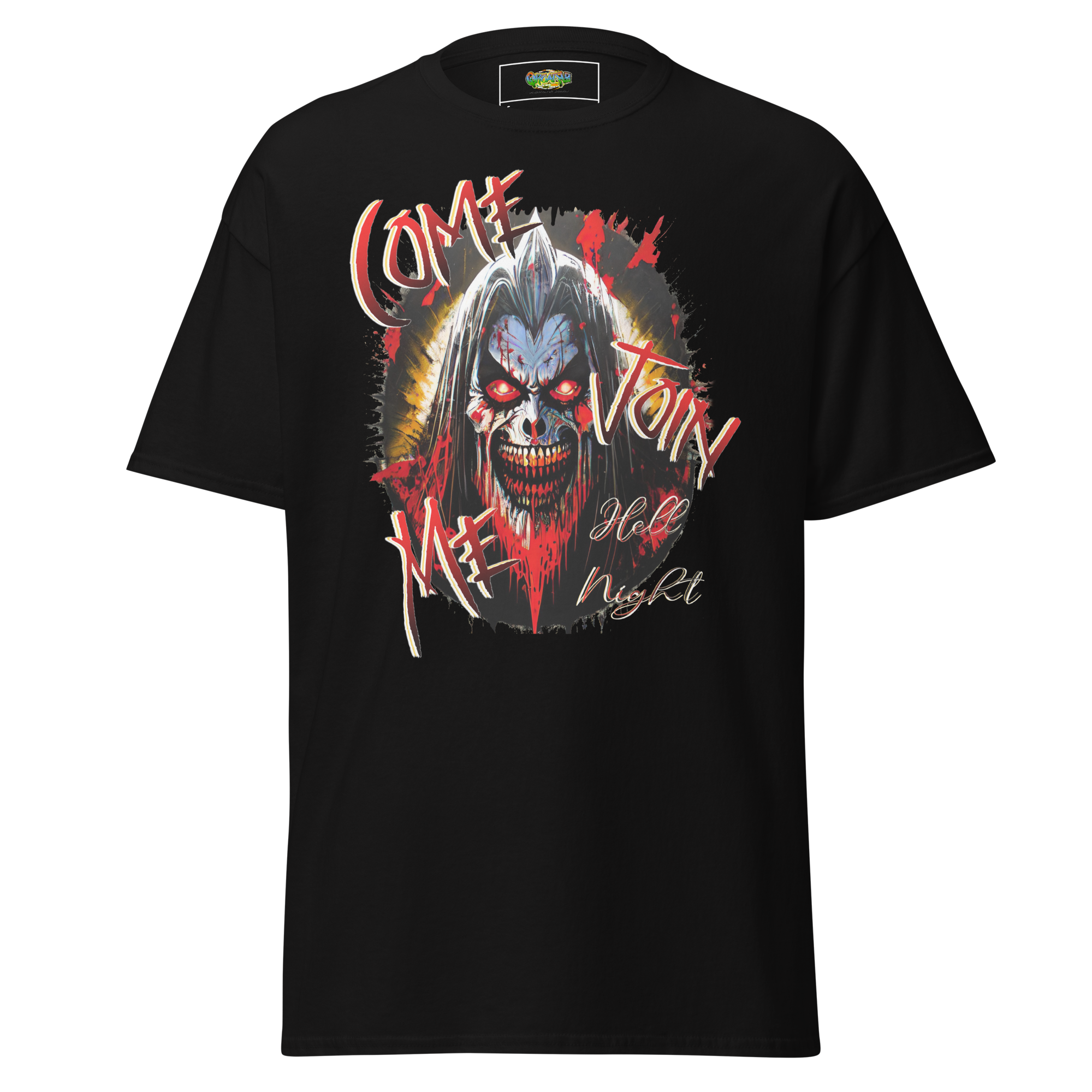 Come Join Me Hell Night Halloween Tee