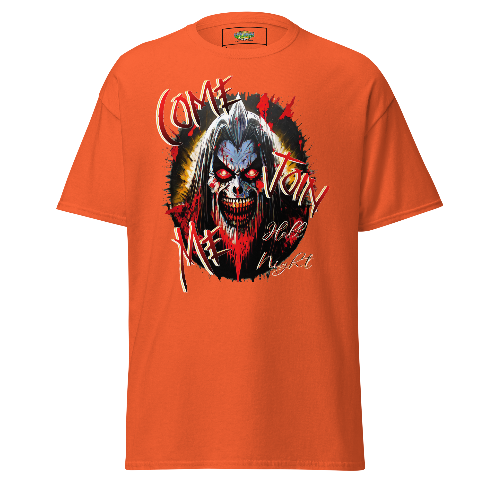 Come Join Me Hell Night Halloween Tee