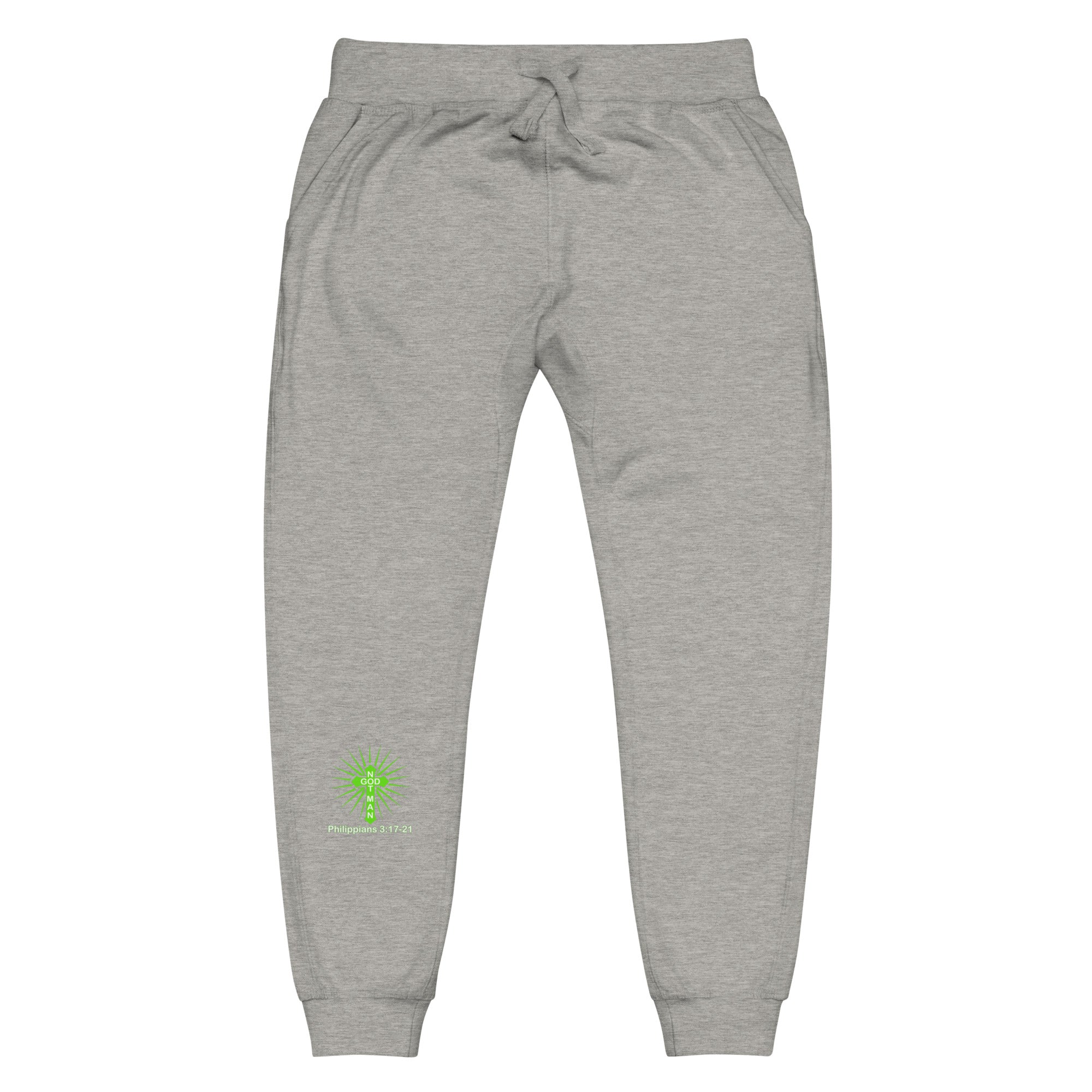 Everything Attached To God Wins Unisex fleece sweatpants