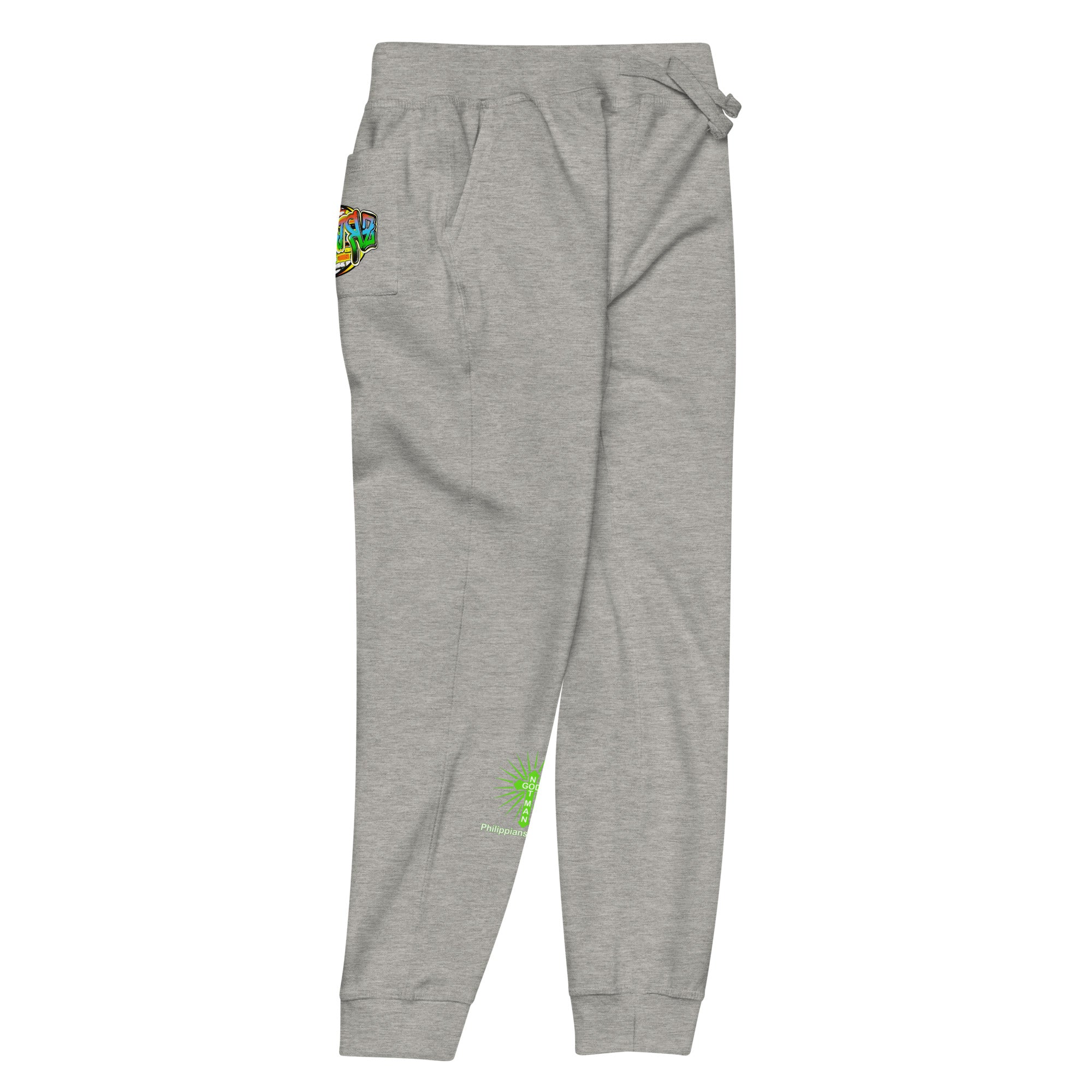 Everything Attached To God Wins Unisex fleece sweatpants