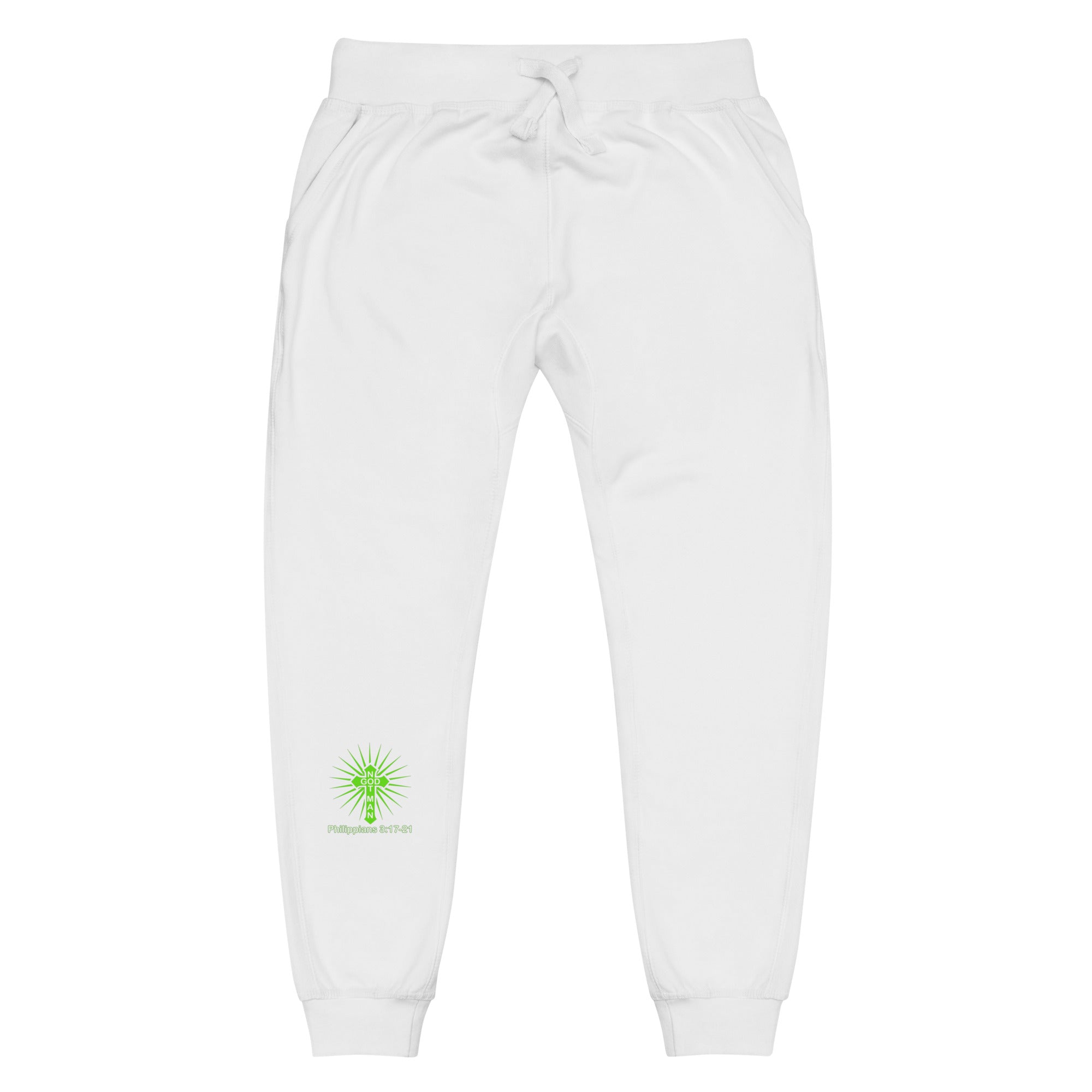 Everything Attached To God Wins Unisex fleece sweatpants