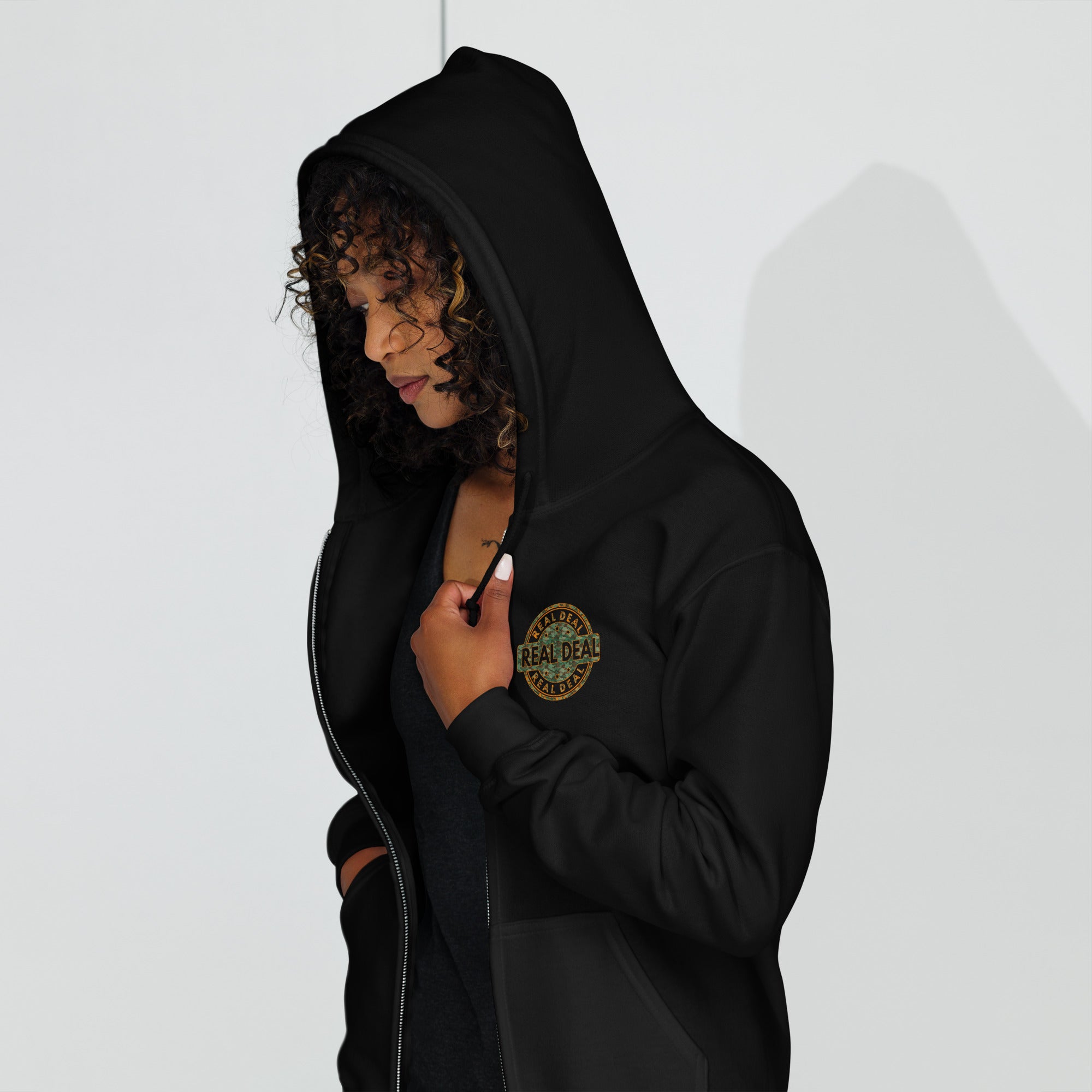 Real Deal Unisex Heavy Blend Zip Hoodie