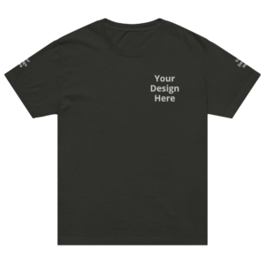 unisex heavyweight garment dye tee washed black front 6ac15e64f0c1e.webp